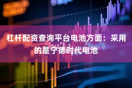 杠杆配资查询平台电池方面：采用的是宁德时代电池